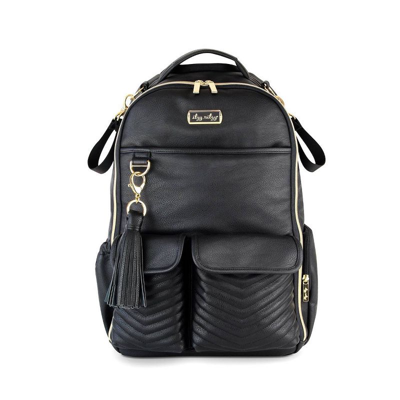 Itzy Ritzy Boss Backpack Diaper Bag - Jetsetter Black, 1 of 10