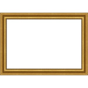Amanti Art 30"x42" Parlor Gold Framed Magnetic Dry Erase Board - 1 of 4