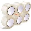 supplyhut 24 Rolls Shipping Packaging Box Packing Sealing Tape 1.6 mil 2" x 55 Yard 165FT - 2 of 4