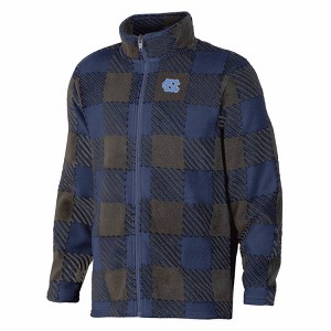 NCAA North Carolina Tar Heels Boys' Buffalo Checkered Fleece T-Shirt - 1 of 3