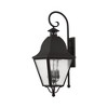Livex Lighting Amwell 4 - Light Wall Light in  Black - 2 of 4