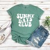 Simply Sage Market Women's Sunny Days Club Short Sleeve Garment Dyed Tee - 3 of 3
