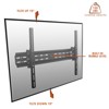MegaMounts Tilt Wall Mount with Bubble Level  for 32-70 Inch  LCD, LED, and Plasma Screens - 2 of 3