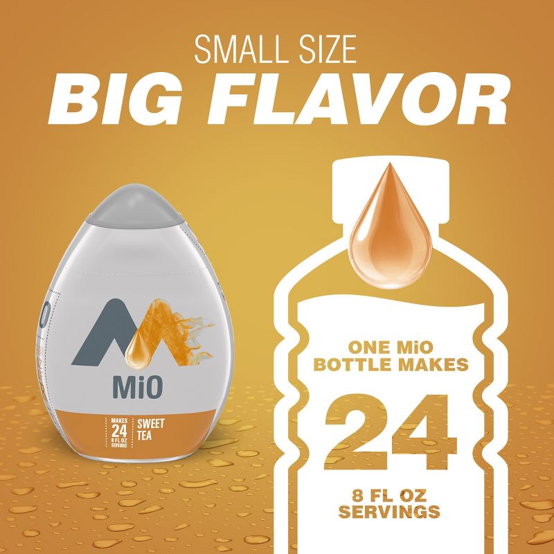 MiO Sweet Tea Liquid Water Enhancer - 1.62 fl oz Bottle, 5 of 13