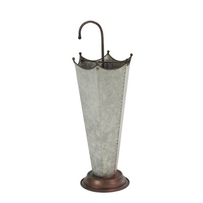 galvanized umbrella stand