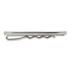 Black Bow Jewelry Titanium Brushed and Polished Tie Bar, 7 x 57mm - image 2 of 3