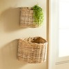 Plum & Post Normandy Demilune Baskets, Set Of 2 - 3 of 3