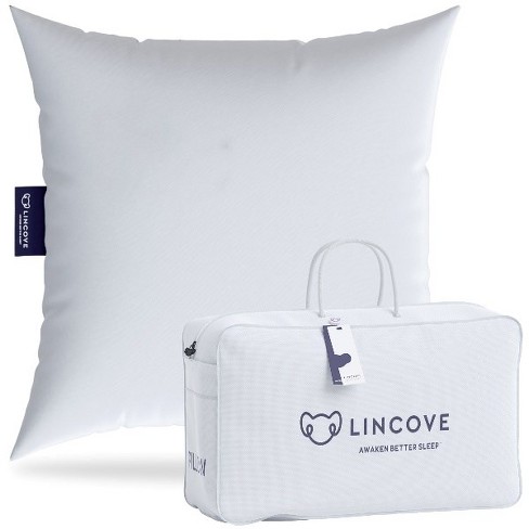 Lincove Throw Pillow Insert 14 x22 Canadian made 100 Cotton Down alternative Hypoallergenic Decor Pillow 1 Pack Target