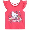 Hello Kitty Sanrio Girls Mix and Match 4 Piece Outfit Set with 2 Tops, Leggings and Shorts for Big Kids - 3 of 4