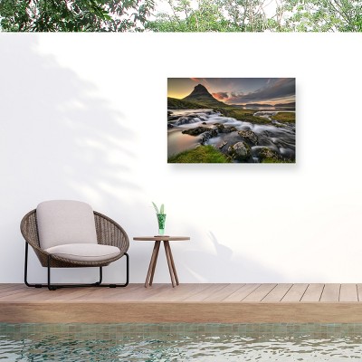 Trademark Fine Art - Raymond Hoffmann Early In The Morning Matted Framed Art