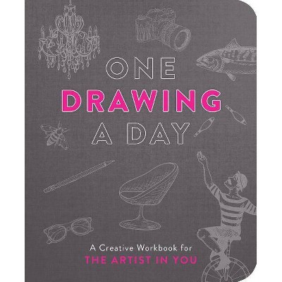 One Drawing a Day - by  Nadia Hayes (Paperback)