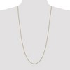 Black Bow Jewelry 0.9mm, 10k Yellow Gold, Box Chain Necklace - 2 of 4