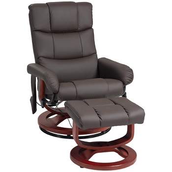 Yaheetech Upholstered Adjustable Boucle Recliner Chair with Pocket Spring
