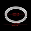 Unique Bargains Car Speaker Spacer Ring Transparent Acrylic - 2 of 4