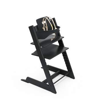 Compact High Target : Easy-clean Chicco Polly Fold Black Chair -
