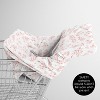 Sweet Jojo Designs Girl 5-in-1 Multi Use Baby Nursing Cover Botanical Pink and White - 4 of 4