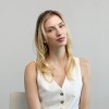 LXLM by Locks & Mane Mini Gem Skinny Headband - Midnight - 2 of 3