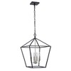 Craftmade Lighting Flynt II 4 - Light Chandelier in  Flat Black/Brushed Polished Nickel - 2 of 2