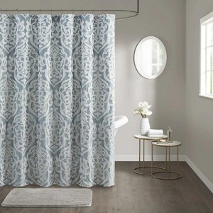 LunaLulinlk Jacquard Shower Curtain - 1 of 4