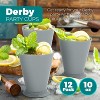 4E's Novelty Mint Julep Plastic Cups 12 Pack 10 Oz Bulk - for Kentucky Themed Derby Party Supplies Decorations Kids Table Centerpiece - 2 of 4