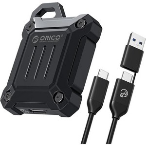 ORICO Full Metal M.2 NVMe 2230 SSD Enclosure, USB C 3.2 Gen2 Type-C 10Gbps to NVMe PCIe Adapter - 1 of 1
