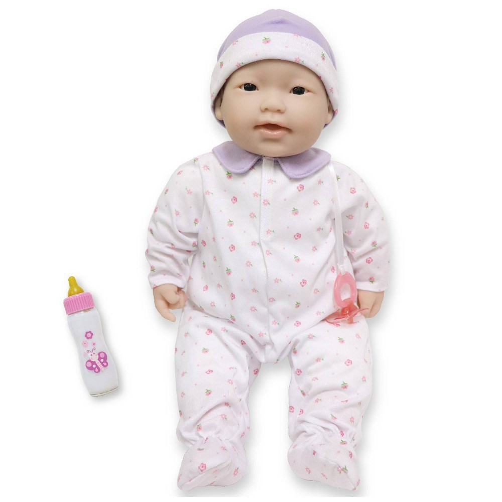 Photos - Doll JC Toys La Baby 20" Baby  - Purple Outfit with Pacifier 