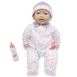 JC Toys La Baby 20" Baby Doll - Purple Outfit with Pacifier
