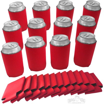 Neoprene Reversible Can Cooler 12 Pack Pink : Target