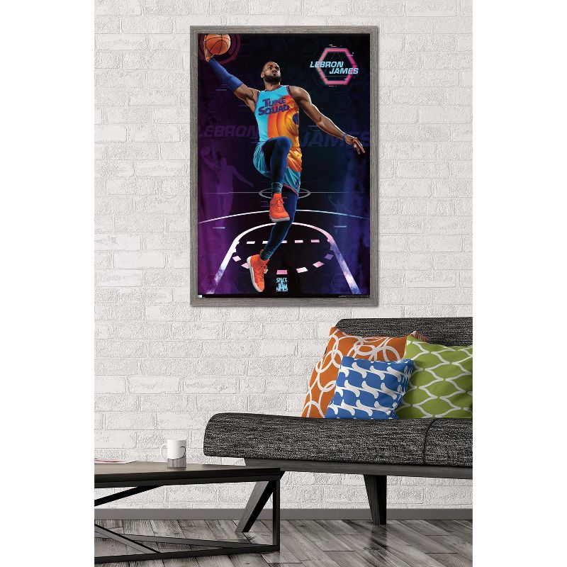 Trends International Space Jam: A New Legacy - LeBron James Framed Wall Poster Prints, 2 of 7