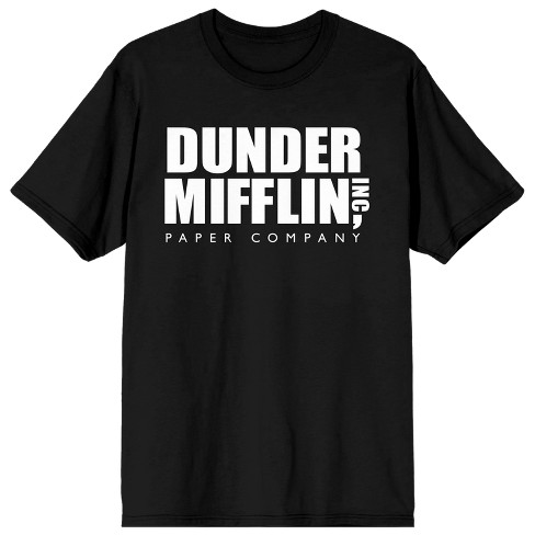 The Office - Dunder Mifflin Paper Company Logo - Black | Photographic Print