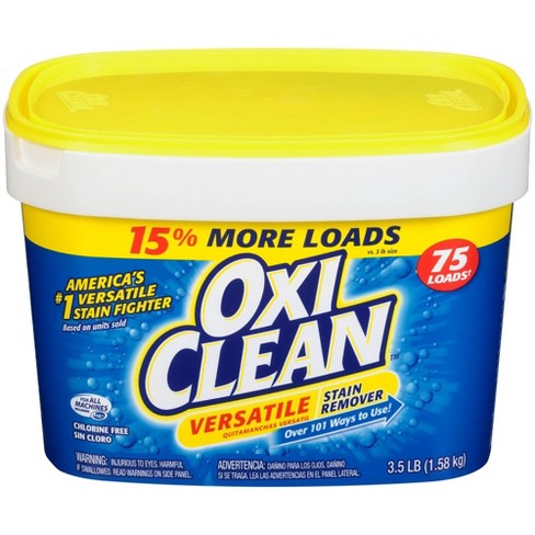OxiClean Versatile Stain Remover Powder - 3.5lbs : Target