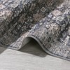 5x7 Washable Area Rug Ultra-Thin Low Pile Vintage Floor Carpet Oriental Distressed Foldable Mat - 4 of 4