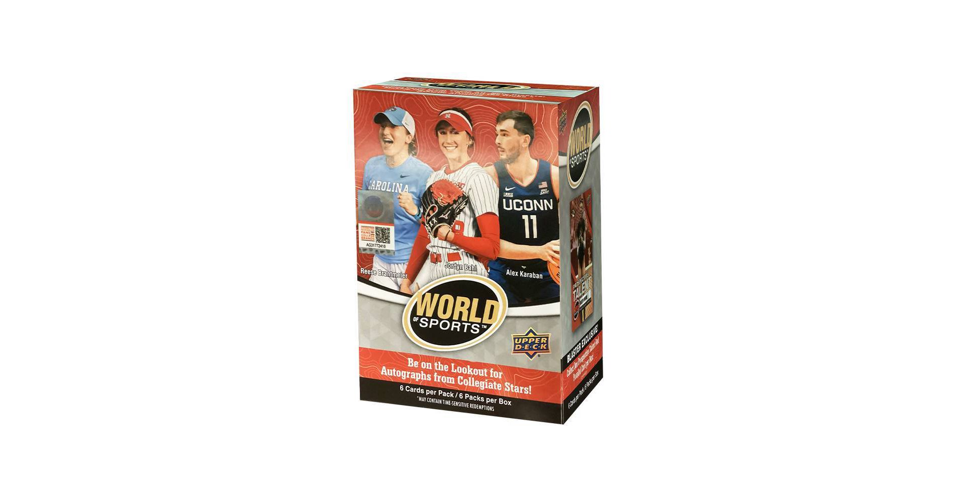 Upper Deck World of Sports Trading Card Blaster Box