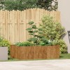 vidaXL Planter Rusty Weathering steel Large Decorative Inlays Planter - 3 of 4