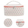 Unique Bargains Lightweight Square Dots Travel Cosmetic Bag 1 Pc - 4 of 4