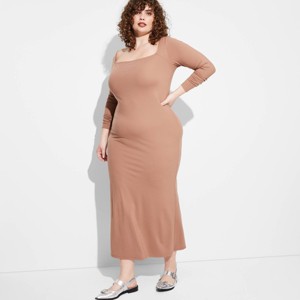Women's Long Sleeve ButterBliss Maxi Bodycon Dress - Wild Fable™ - 1 of 3