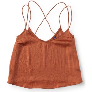 Aeropostale Womens Charseuse Cami Tank Top, Orange, Medium - 1 of 1
