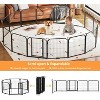 Acekool Steel Pet Playpen - 40" 8-Panel Secure Play Yard for Small Pets - 4 of 4