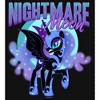 Girl's My Little Pony Princess Luna Nightmare Moon T-Shirt - 2 of 4