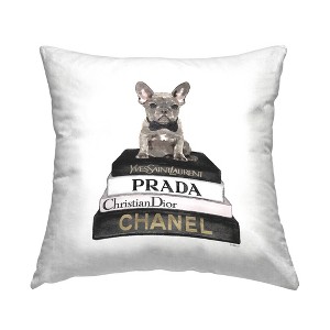 Stupell Industries Dog & Glam Books, 18 x 18 - 1 of 3