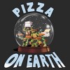 Men's Teenage Mutant Ninja Turtles Christmas Pizza on Earth T-Shirt - 2 of 4