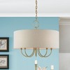 Livex Lighting Blossom 5 - Light Pendant in  Antique Brass - 4 of 4