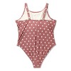 Women's Polka Dots Post Mastectomy Shirred High Neck Medium Coverage One Piece Swimsuit - Shade & Shore™ Multi - 2 of 3