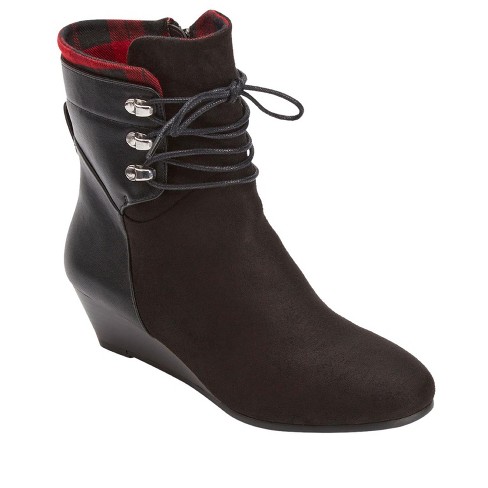 Wide width 2024 wedge booties