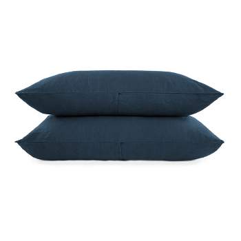 100% French Linen Pillowcase Set - King - Baltic | BOKSER HOME