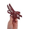 Unique Bargains Women's Fashionable Tie Design Hair Clips 1 Pc - 4 of 4