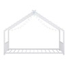 NicBex Twin/Full Size Bed Frame,Roof-shaped Iron Frame Bed with LED Light Strips,Platform Bed for Adults,Kids,Teens,No Box Spring Needed - 2 of 4