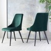 Zoi Upholstered Dining Chair (Set of 2) - DCH7500 - Safavieh - 3 of 4