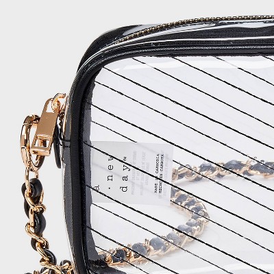Сумки A New Day Quilted Camera Crossbody Bag - A New Day™ Clear — фото 5