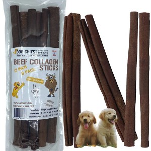 Dog Chits Collagen Sticks for Dogs and Puppies | Naturally Loaded w/Collagen | Amazing for Joints and Skin | Odor Free | All Natural | - 1 of 4